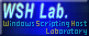 Windows Scripting Host Laboratory